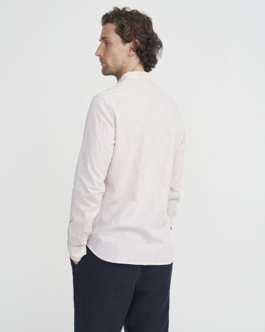 Windproof Holebrook | Dag Collarless Shirt